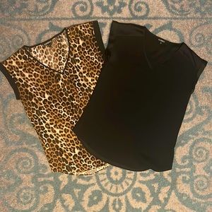 Bundle of TWO EXPRESS Cap Sleeve Tops 🖤